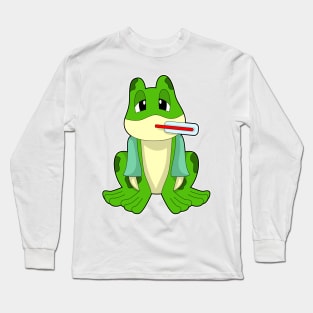 Frog Fever thermometer Long Sleeve T-Shirt